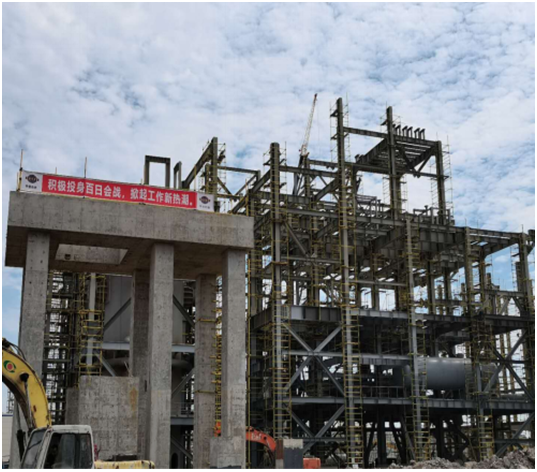 舟山浙石化乙二醇項目打響“抗疫保收，雙百會戰(zhàn)”