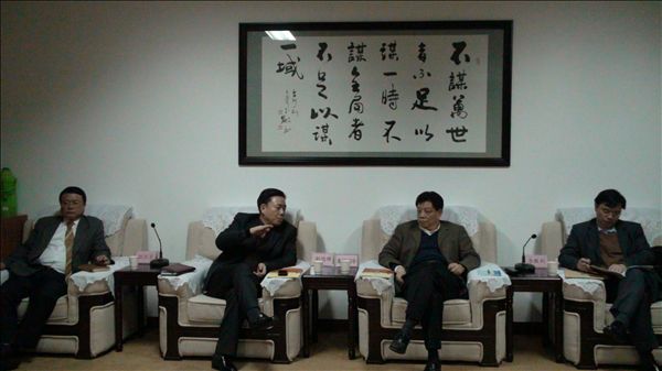 集團(tuán)公司總經(jīng)理、黨委書記金克寧來公司調(diào)研