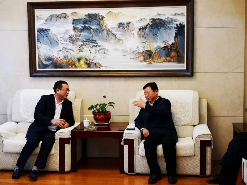 胡流芳拜訪渤化集團(tuán)黨委書記、董事長王俊明