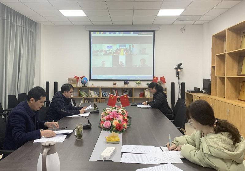 胡流芳、張勇參加華北公司2021年度領導干部民主生活會