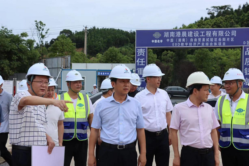 李摯到岳陽自貿片區(qū)EOD建設項目調研
