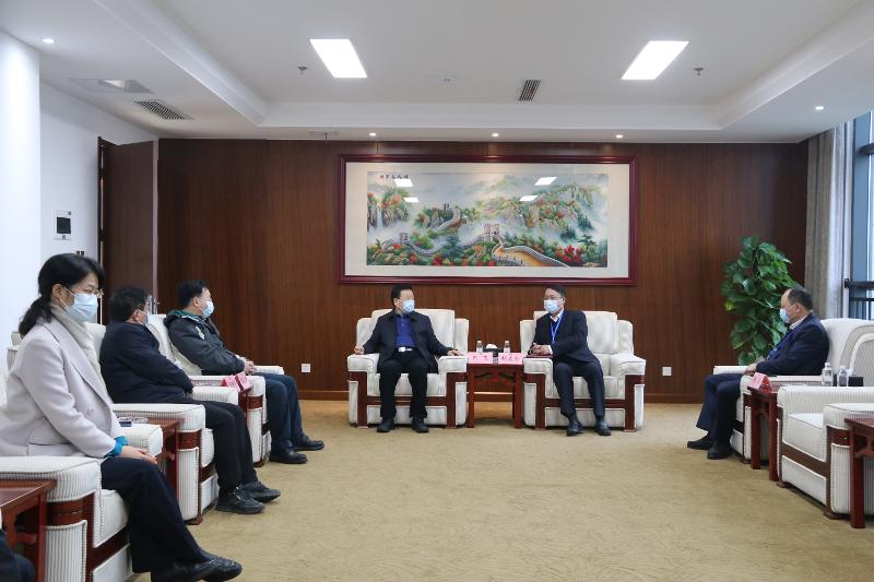 2022年12月，時任湖南省人民政府副省長、黨組成員，省國資委黨委書記陳飛到公司調(diào)研指導(dǎo)工作