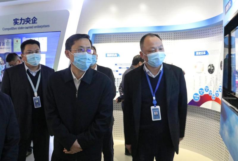 2021年12月，時任岳陽市市委書記、市人大常委會主任王一鷗到公司調研指導工作