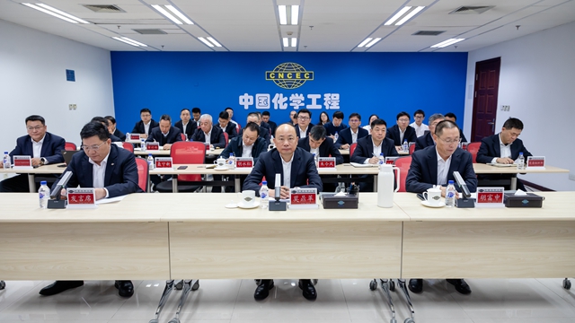 中國(guó)化學(xué)召開(kāi)2025年一季度安全質(zhì)量環(huán)保工作例會(huì)